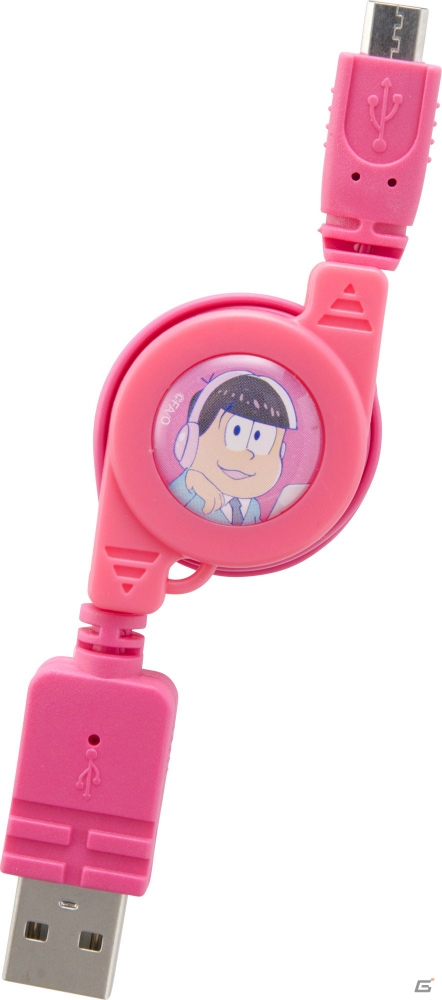 TVアニメ「おそ松さん」の6つ子をデザインしたPS Vita/PS用巻き取り式マイクロUSBケーブルが7月29日に発売！の画像12