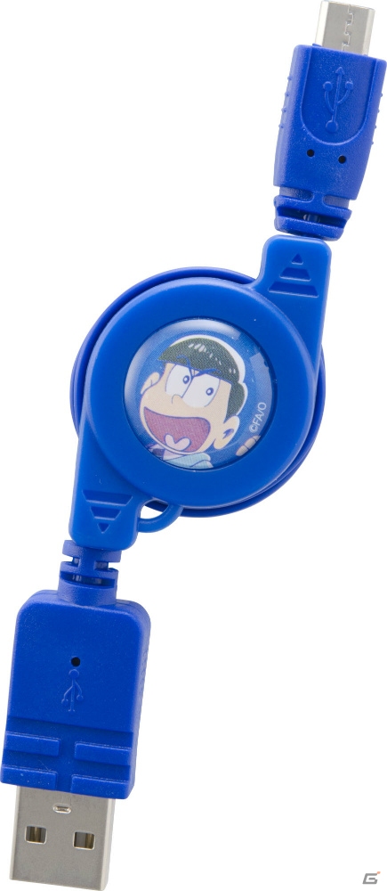TVアニメ「おそ松さん」の6つ子をデザインしたPS Vita/PS用巻き取り式マイクロUSBケーブルが7月29日に発売！の画像8
