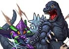 iOS/Android「モンスターストライク」ゴジラ対エヴァンゲリオンコラボが8月2日よりスタート！