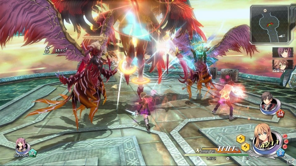PS4「東亰ザナドゥeX+」一般人代表「リョウタ」がまさかの参戦決定！「Xドライブ」ではパートナーキャラとの共闘も可能にの画像10