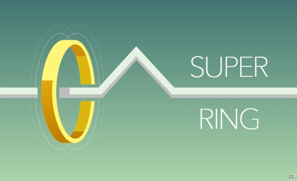 線に触れないようにジャンプ！iOS/Android「Super Ring」が配信開始の画像1