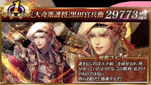 iOS/Android「戦国炎舞 -KIZNA-」リアルイベント「3周年KIZNA祭-秋・冬の宴-」が開催決定！「3周年記念 武将・智将総選挙」の投票結果も発表の画像2