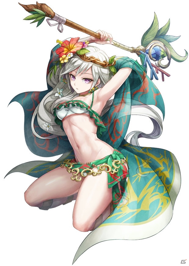 iOS/Android「ワールドクロスサーガ -時と少女と鏡の扉-」新ステージ「妖怪ノ扉」＆新ユニットを追加！人気キャラの水着姿もの画像12