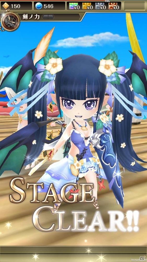 iOS/Android「ワールドクロスサーガ -時と少女と鏡の扉-」新ステージ「妖怪ノ扉」＆新ユニットを追加！人気キャラの水着姿もの画像23