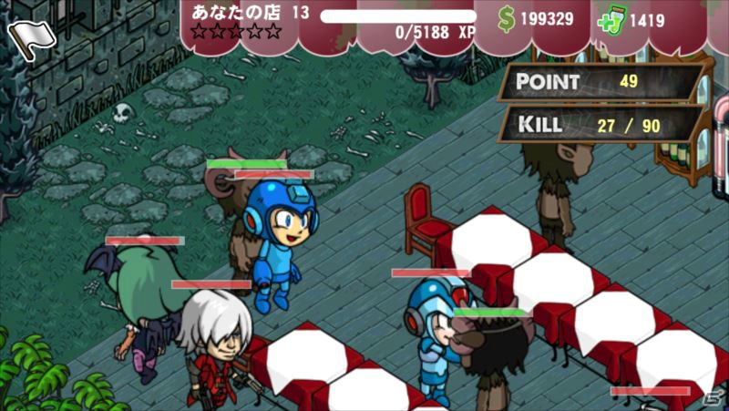 iOS/Android「ゾンビカフェ」にて「カプコンキャラクターズ」とのコラボイベントが開催！の画像23