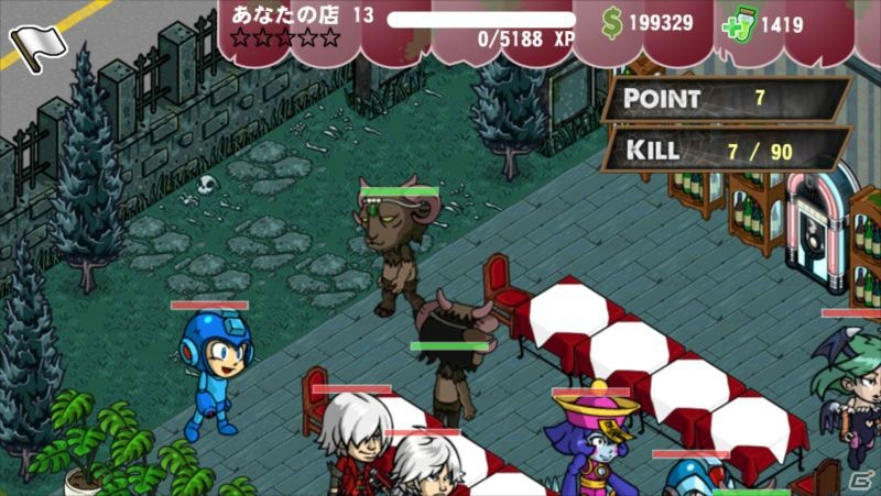 iOS/Android「ゾンビカフェ」にて「カプコンキャラクターズ」とのコラボイベントが開催！の画像43