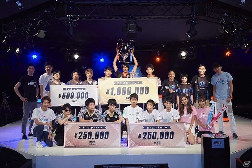 e-sports大会「RAGE Vol .2 GRAND FINALS ーVaingloryー」初代王者“teamGL”が激しい戦いを制して大会連覇を達成！の画像14