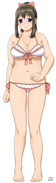 PC「リングドリーム 女子プロレス大戦」超回転光学水着戦士「円陣光子」が水着で登場！の画像7