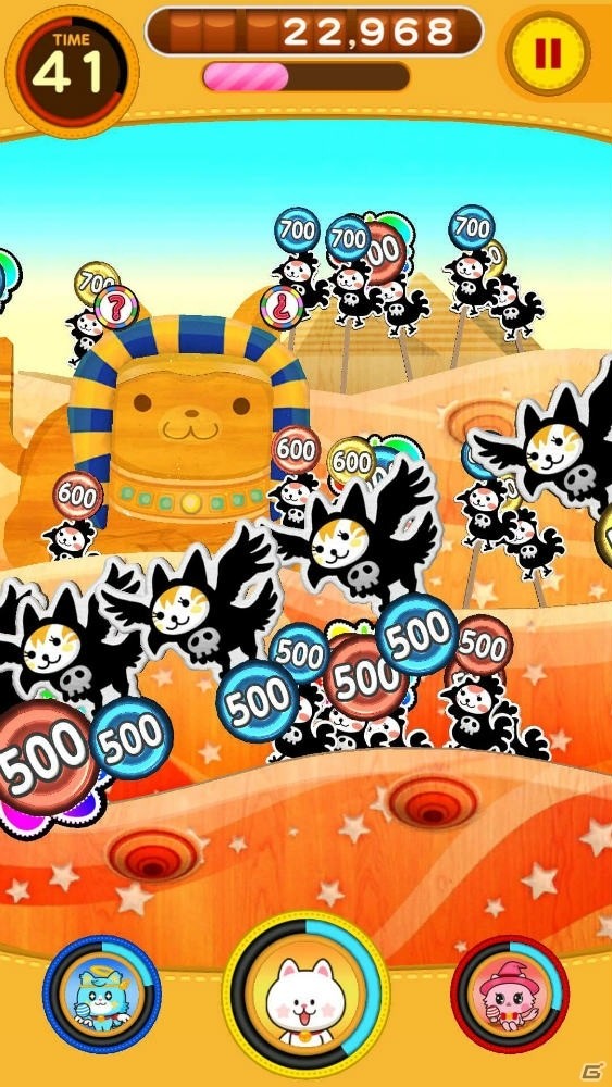 iOS/Android「たまねこウォーズ」今度は砂漠でまとあて！？新エリア「スフィンクス砂漠」が公開の画像4