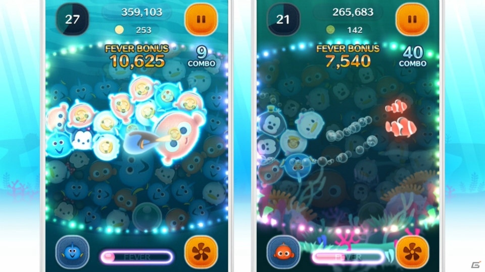 iOS/Android「LINE：ディズニー ツムツム」新TVCM「ファインディング・ドリー」篇が8月6日より放送開始の画像2