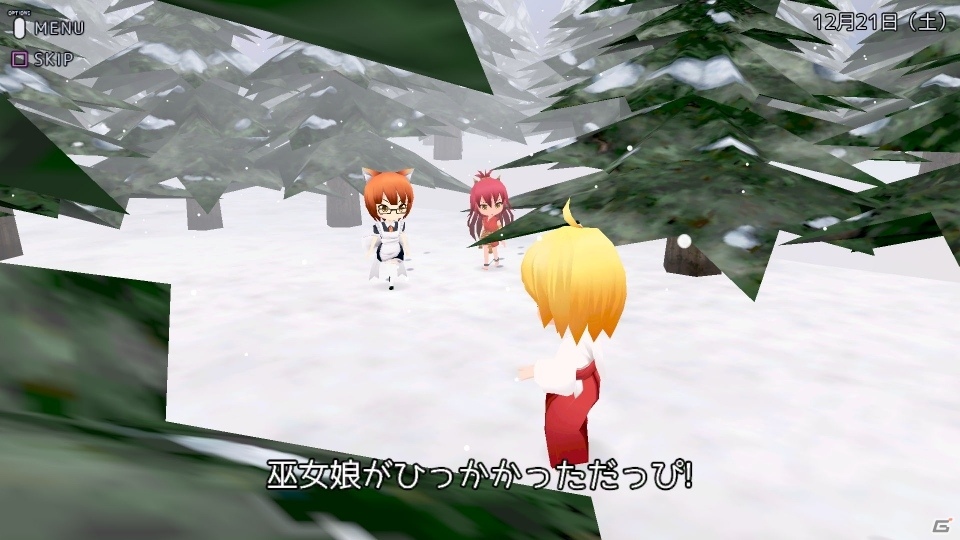 「Play,Doujin!」プロジェクトにサークル・xinoroが参加！PS4「巫女学校物語～楓編」が2016年秋に登場の画像3