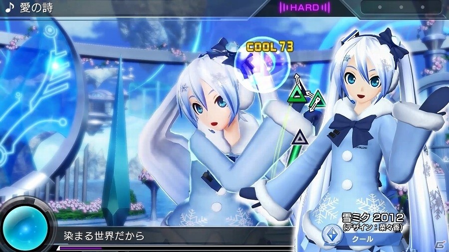 PS4「初音ミク -Project DIVA- X HD」無料DLキャンペーン「雪ミク 2010～2015 パック」の紹介動画が公開！の画像2