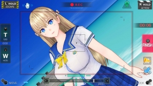 PS Vita「レコラヴ Blue Ocean / Gold Beach」動きのある動画を撮影