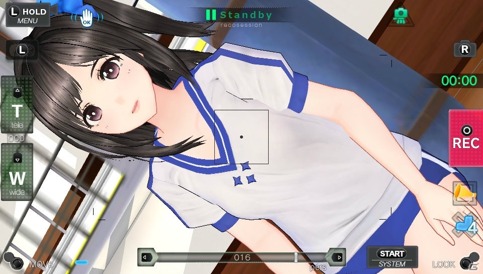 PS Vita「レコラヴ Blue Ocean / Gold Beach」動きのある動画を撮影できるアクションシーンセレクトを紹介！変身シーンも楽しめるラヴハックもの画像13