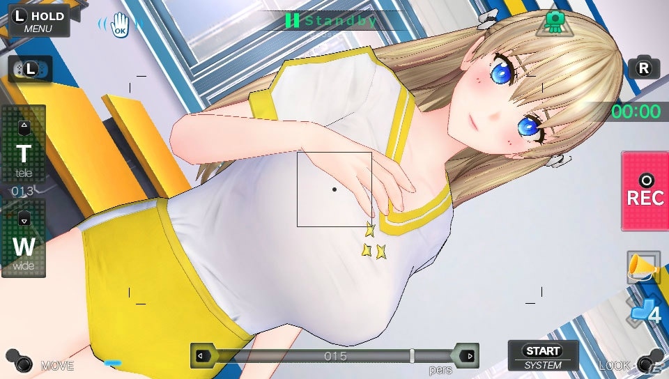 PS Vita「レコラヴ Blue Ocean / Gold Beach」動きのある動画を撮影できるアクションシーンセレクトを紹介！変身シーンも楽しめるラヴハックもの画像14