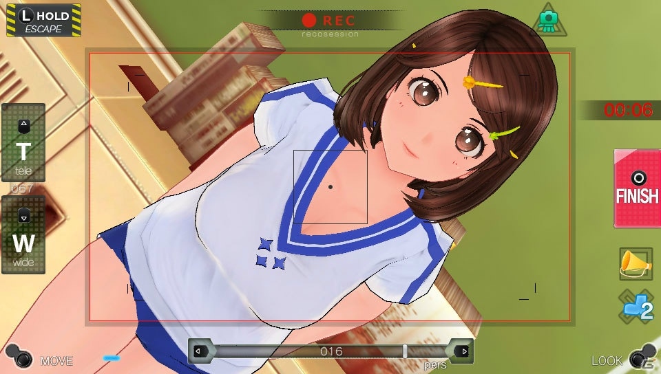PS Vita「レコラヴ Blue Ocean / Gold Beach」動きのある動画を撮影できるアクションシーンセレクトを紹介！変身シーンも楽しめるラヴハックもの画像15