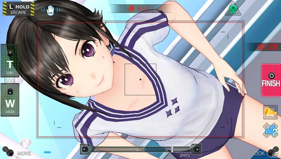 PS Vita「レコラヴ Blue Ocean / Gold Beach」動きのある動画を撮影できるアクションシーンセレクトを紹介！変身シーンも楽しめるラヴハックもの画像17