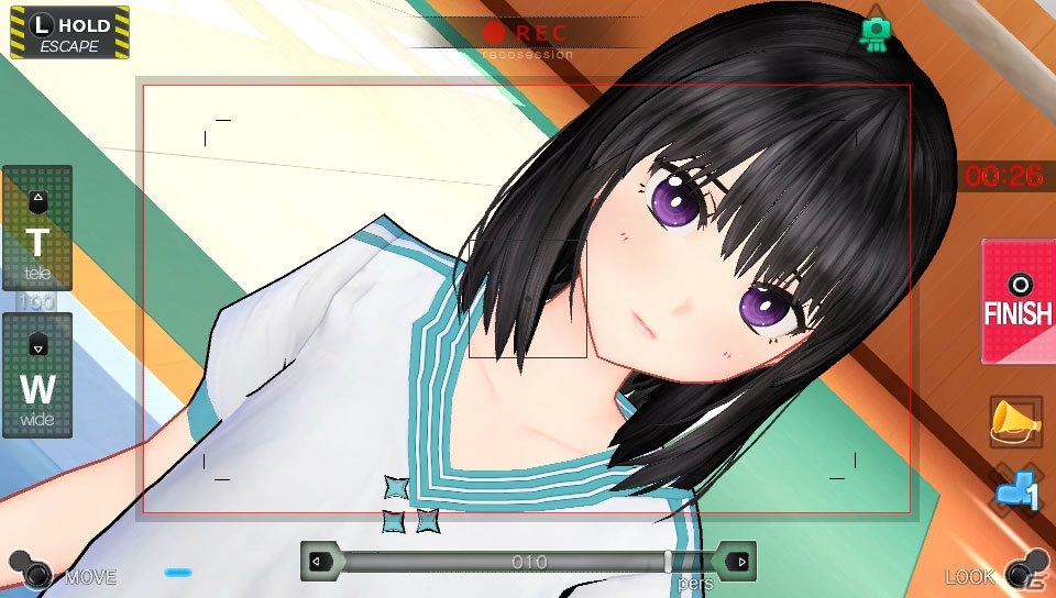 PS Vita「レコラヴ Blue Ocean / Gold Beach」動きのある動画を撮影できるアクションシーンセレクトを紹介！変身シーンも楽しめるラヴハックもの画像18
