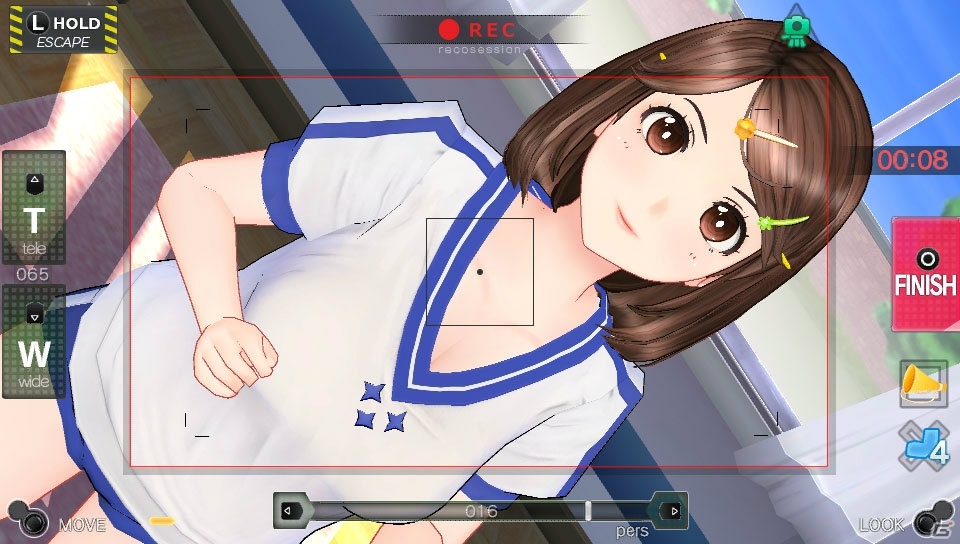 PS Vita「レコラヴ Blue Ocean / Gold Beach」動きのある動画を撮影できるアクションシーンセレクトを紹介！変身シーンも楽しめるラヴハックもの画像21