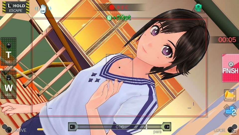PS Vita「レコラヴ Blue Ocean / Gold Beach」動きのある動画を撮影できるアクションシーンセレクトを紹介！変身シーンも楽しめるラヴハックもの画像23