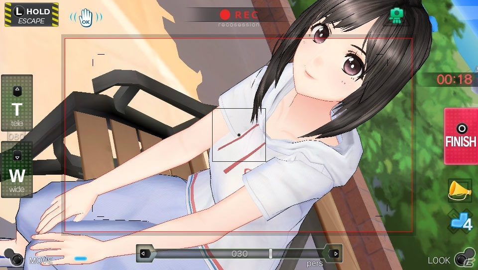 PS Vita「レコラヴ Blue Ocean / Gold Beach」動きのある動画を撮影できるアクションシーンセレクトを紹介！変身シーンも楽しめるラヴハックもの画像33