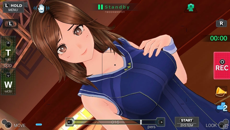 PS Vita「レコラヴ Blue Ocean / Gold Beach」動きのある動画を撮影できるアクションシーンセレクトを紹介！変身シーンも楽しめるラヴハックもの画像34