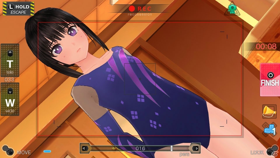 PS Vita「レコラヴ Blue Ocean / Gold Beach」動きのある動画を撮影できるアクションシーンセレクトを紹介！変身シーンも楽しめるラヴハックもの画像35