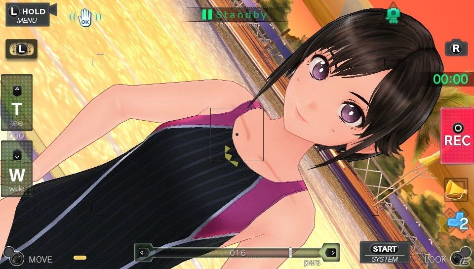 PS Vita「レコラヴ Blue Ocean / Gold Beach」動きのある動画を撮影できるアクションシーンセレクトを紹介！変身シーンも楽しめるラヴハックもの画像36
