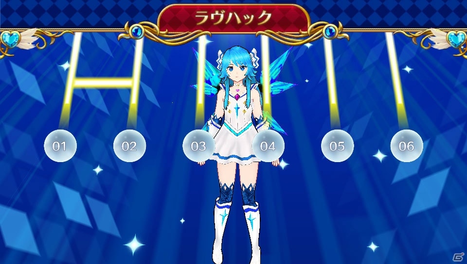 PS Vita「レコラヴ Blue Ocean / Gold Beach」動きのある動画を撮影できるアクションシーンセレクトを紹介！変身シーンも楽しめるラヴハックもの画像51