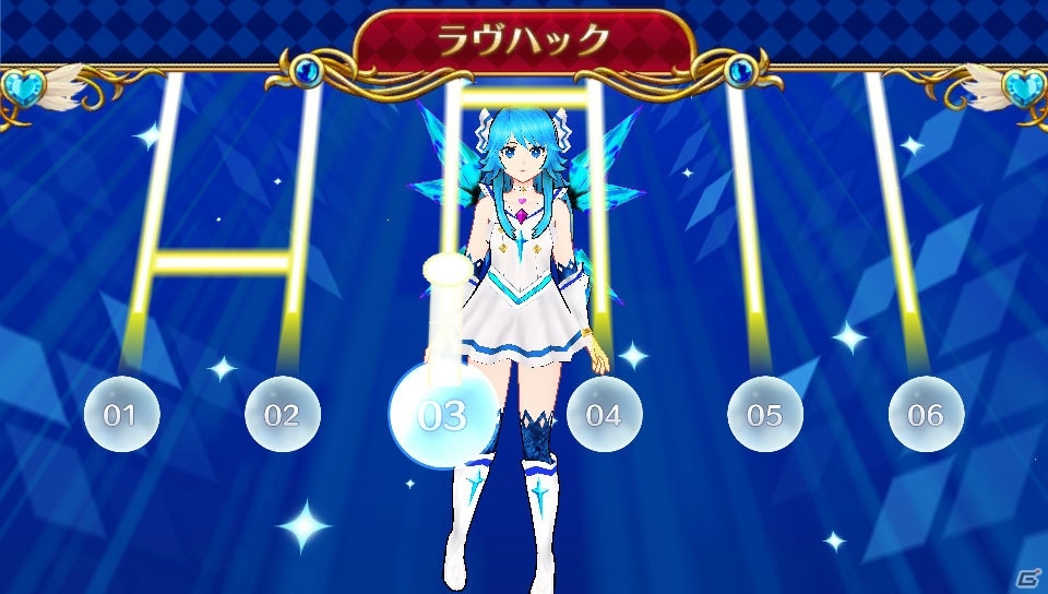 PS Vita「レコラヴ Blue Ocean / Gold Beach」動きのある動画を撮影できるアクションシーンセレクトを紹介！変身シーンも楽しめるラヴハックもの画像52