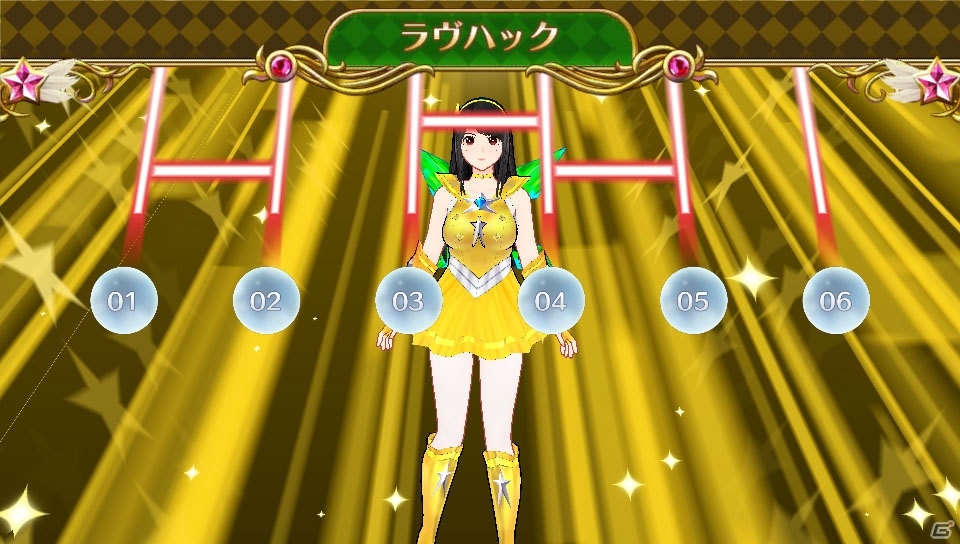 PS Vita「レコラヴ Blue Ocean / Gold Beach」動きのある動画を撮影できるアクションシーンセレクトを紹介！変身シーンも楽しめるラヴハックもの画像57