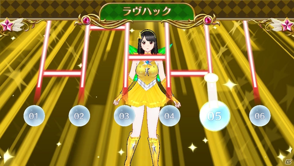 PS Vita「レコラヴ Blue Ocean / Gold Beach」動きのある動画を撮影できるアクションシーンセレクトを紹介！変身シーンも楽しめるラヴハックもの画像58
