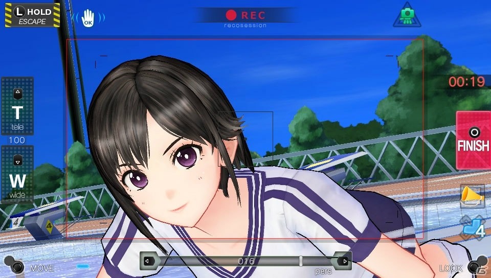 PS Vita「レコラヴ Blue Ocean / Gold Beach」動きのある動画を撮影できるアクションシーンセレクトを紹介！変身シーンも楽しめるラヴハックもの画像7