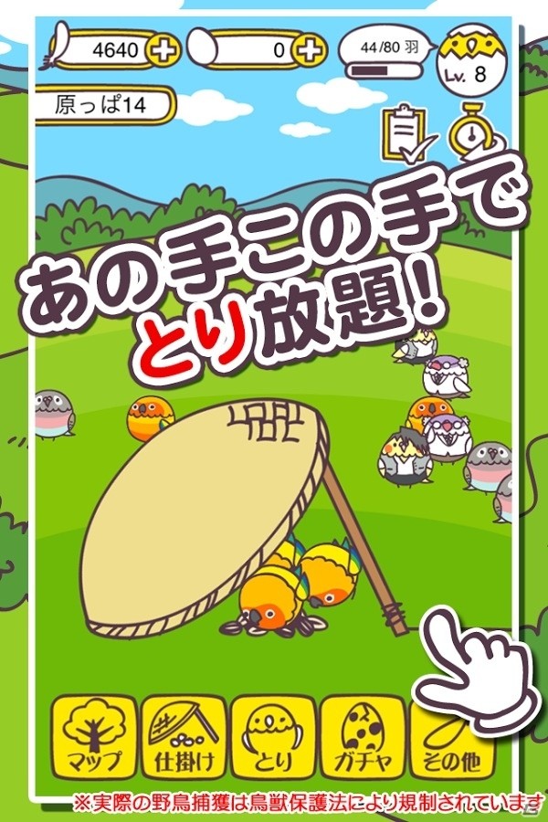 バードハンターはここにいるぞ！Android版「とりはんと」が配信開始の画像2