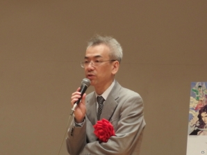 「ロマンシング佐賀3」のオープニングセレモニーに参加した河津氏、小林氏、市川氏に「サガ」インタビューの画像2