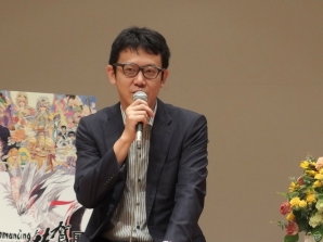 「ロマンシング佐賀3」のオープニングセレモニーに参加した河津氏、小林氏、市川氏に「サガ」インタビューの画像4