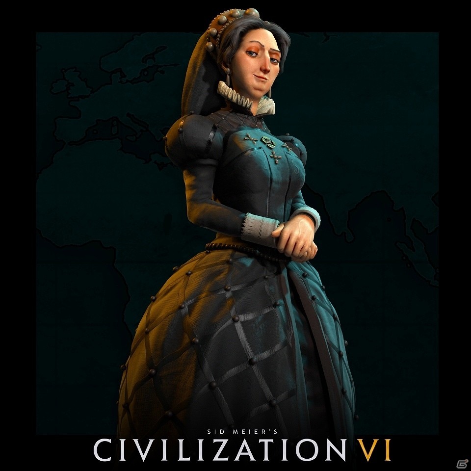 PC「シヴィライゼーションVI」フランスと中国のリーダーが決定！カトリーヌ・ド・メディシスと始皇帝を紹介の画像2