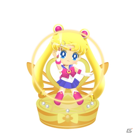 iOS/Android「美少女戦士セーラームーン セーラームーンドロップス」フィギュアを集めてバトルする「ゲーセン」が実装！の画像2