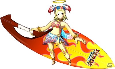 iOS/Android「モンスターギア バースト」水着ギアが登場する“サマーフェス”が開催！記念クエスト「夏到来！モンギアスイカ割り！」も実施の画像2