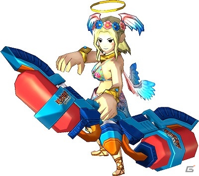 iOS/Android「モンスターギア バースト」水着ギアが登場する“サマーフェス”が開催！記念クエスト「夏到来！モンギアスイカ割り！」も実施の画像3