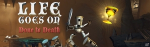 騎士の屍を越えて「命の聖杯」を手に入れろ！PS4版「Life Goes On: Done to Death」が配信の画像1