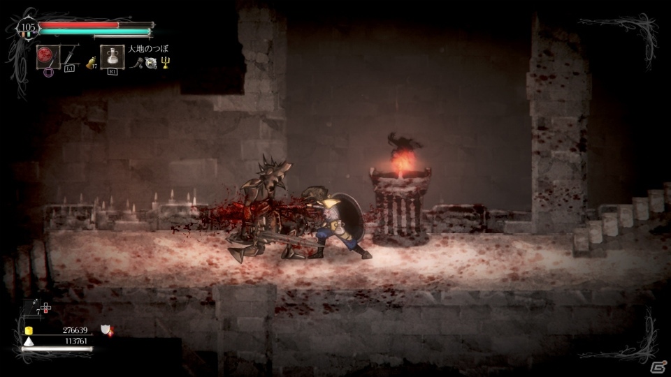 美しい2Dグラフィックが特徴のアクションRPG「ソルト アンド サンクチュアリ」PS4版が8月18日に配信の画像3