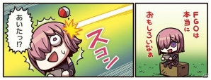 「もっとマンガで分かる！Fate/Grand Order」第35話ではマシュの頭に謎の丸い物体が…？の画像2