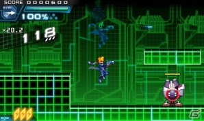 3DS「蒼き雷霆 ガンヴォルト 爪」進化したゲームシステムを紹介！新たなスキルや新生クードスシステムなど情報盛りだくさんの画像13