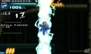 3DS「蒼き雷霆 ガンヴォルト 爪」進化したゲームシステムを紹介！新たなスキルや新生クードスシステムなど情報盛りだくさんの画像3