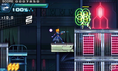 3DS「蒼き雷霆 ガンヴォルト 爪」進化したゲームシステムを紹介！新たなスキルや新生クードスシステムなど情報盛りだくさんの画像7