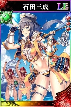 iOS/Android「戦国やらいでか -乱舞伝-」LEの石田三成などをラインナップ！武将パック「忍城の水合戦」が登場の画像2
