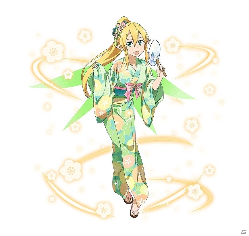 iOS/Android「ソードアート・オンライン コード・レジスタ」ALOアスナたちが浴衣姿でレアスカウトに登場！の画像5