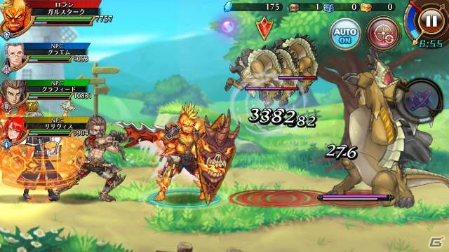 iOS/Android「蒼空のリベラシオン」にオートバトル機能が追加！新たな★4ユニットも4体登場の画像1