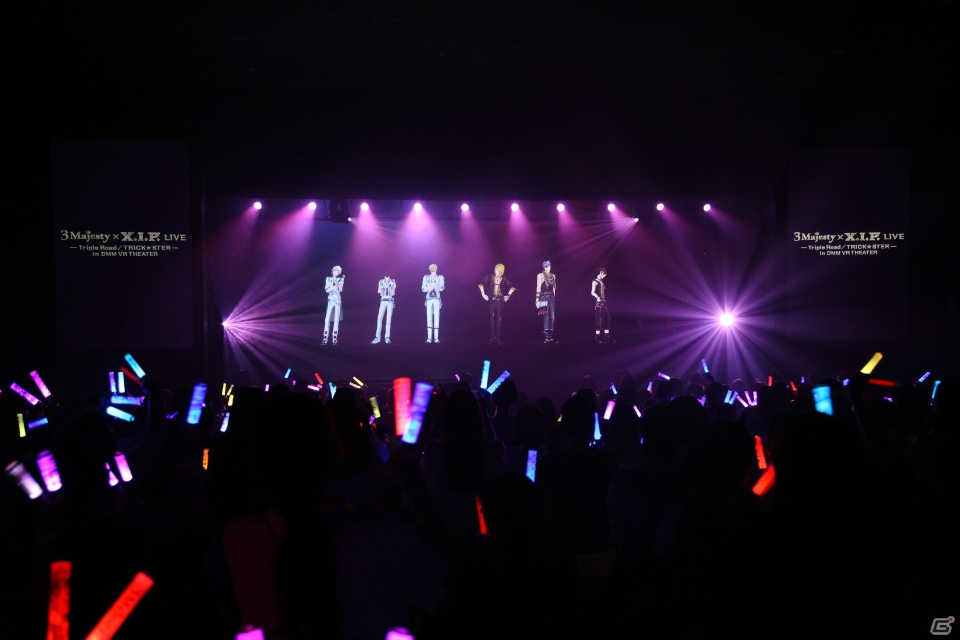 2次元の王子様に会える次世代VRライブ「3 Majesty × X.I.P. LIVE -Triple Road/TRICK★STER- in DMM VR THEATER」のゲネプロをレポート！の画像16